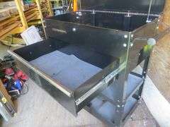 U.S. General Rolling Tool Cart w/ Drawer & Keys