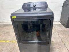 GE Profile 7.4 cu. ft. Smart Electric Dryer with Steam, Sanitize Cycle and Sensor Dry M#PTD70EBPT1DG