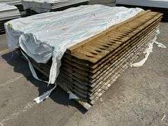 Pressure Treated Stockade Fence Panels 6'x8' With 3" Picket
