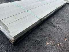 Beige PVC Trim Board, 5/8"x4"x12'