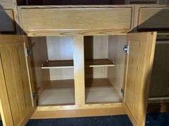 Assembled Regal Oak Kitchen Cabinet Set 10'x16'x10'