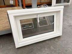 White Vinyl Enviro Window 25.25"x15.5"