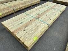 Pressure Treated Decking 5/4"x6"x10'