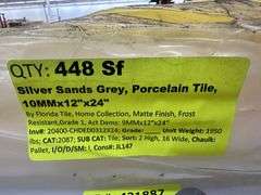 Silver Sands Grey, Porcelain Tile 10MMx12"x24"