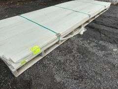 Beige PVC Trim Board, 5/8"x4"x12'