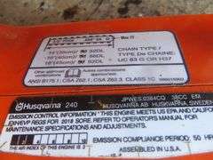 Husqvarna 240 Chainsaw