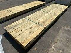 Pressure Treated Decking 5/4"x6"x14'