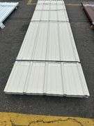 White Corrugated Metal Panel 3'x12'