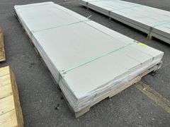 Beige PVC Trim Board, 5/8"x8"x12'