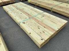 Pressure Treated Decking 5/4"x6"x10'