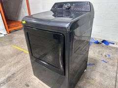GE Profile 7.4 cu. ft. Smart Electric Dryer with Steam, Sanitize Cycle and Sensor Dry M#PTD70EBPT1DG