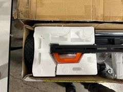 WEN Collapsible Rolling Miter Saw Stand with 3 Onboard Outlets