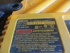 DeWalt 13" Planer on Rolling Stand