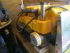 DeWalt 13" Planer on Rolling Stand