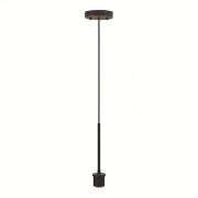 Oil Rubbed Bronze Metal Rod And Cord Pendant Lighting