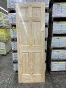Interior Clear Pine Door Slab 28"x80"