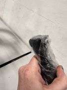 Curved Shower Curtain Rod Tension Curtain Rod-Black