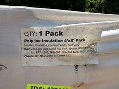 Poly Iso Insulation 4'x8' Pack
