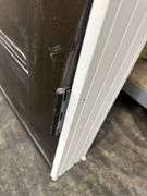 Brown Fiberglass, Decorative Entrance Door 36"x80", Left Hand