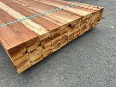 Rough Cut Redwood Demensional Lumber 2"x4"x6'