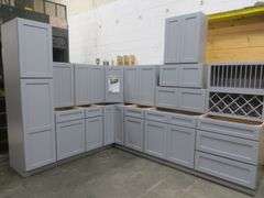 Stone Harbor Gray Kitchen Cabinet Set 10'x15'