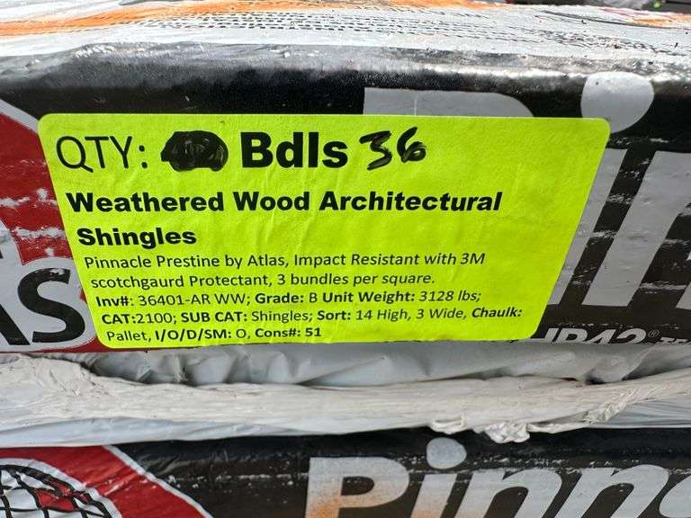 Weathered Wood Architectural Shingles