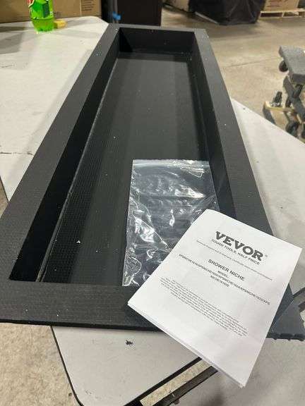 VEVOR 50 in. W x 16 in. H x 3.5 in. D Shower Niche Single Shelf