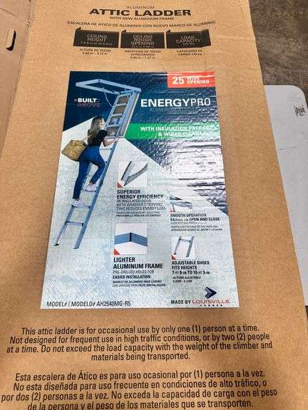 Aluminum Attic Ladder
