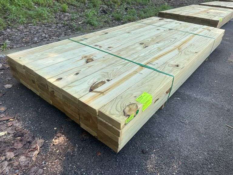 Pressure Treated Dimensional Lumber 2"x6"x8'
