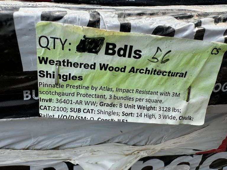 Weathered Wood Architectural Shingles