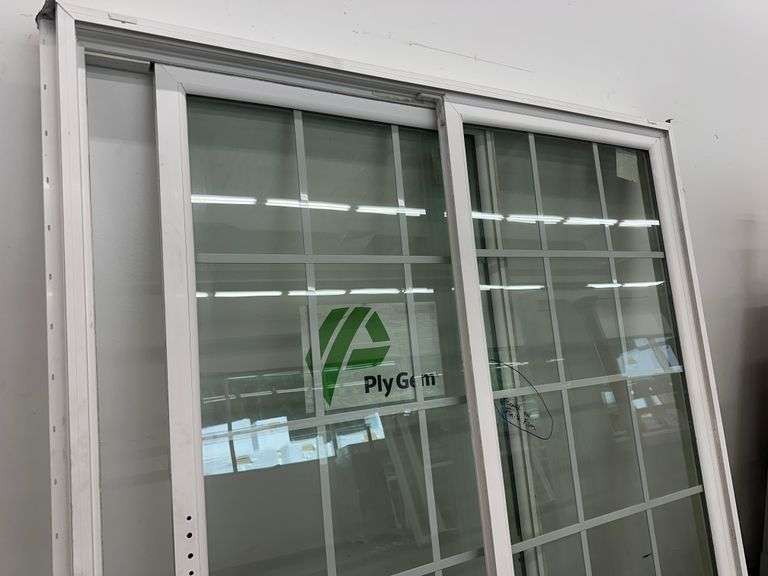 Patio Slider Vinyl Frame Door 71 1/2"x79 1/2"