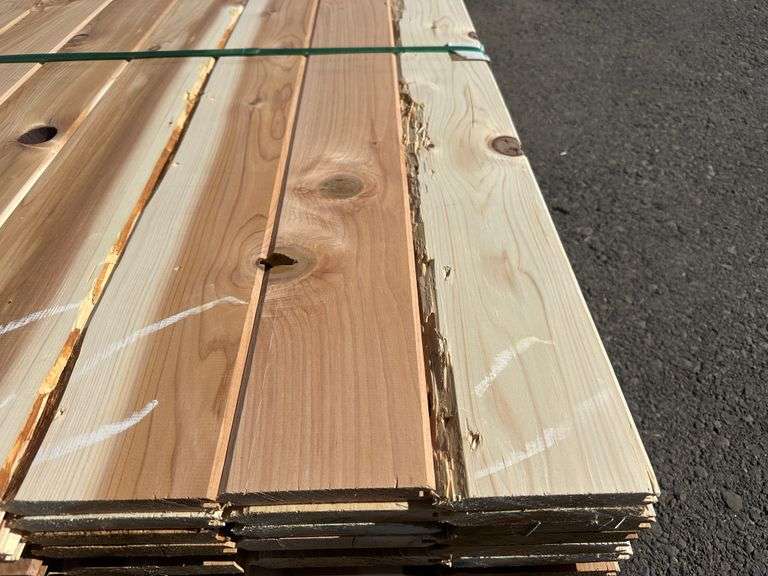 Western Red Cedar T&G 1"x6"x14'