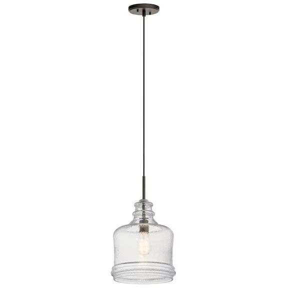 2 Pack Single Light Oil Rubbed Bronze Pendant Light