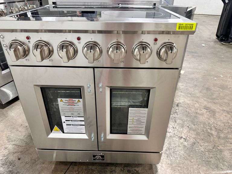 Forno Massimo 30 in. Freestanding French Door Electric Range