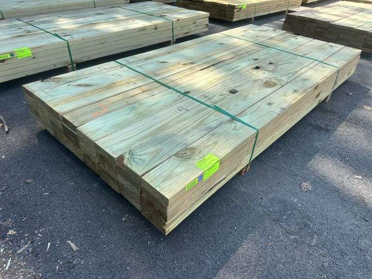 Pressure Treated Dimensional Lumber 2"x6"x8'