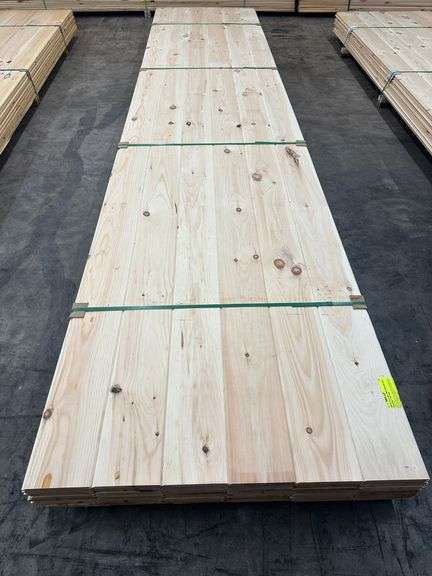 White Pine T&G WP4 Smooth Face Paneling 1"x8"x16'