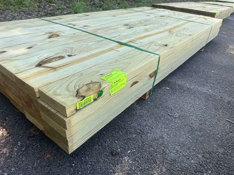Pressure Treated Dimensional Lumber 2"x6"x8'