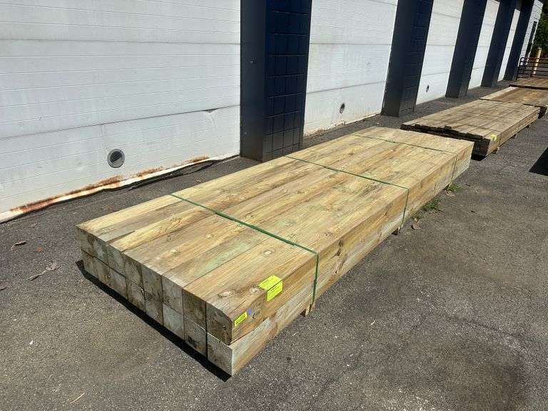 Pressure Treated Dimensional Lumber 6"x6"x12'