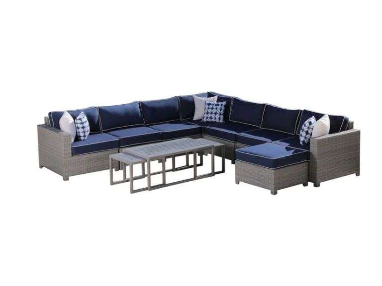 Abbyson Monaco 11-pc Modular Sectional Set
