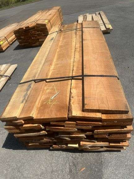 Cherry Rough Cut Hard Wood Lumber 1 1/4"xRWxRL (Longest Board Is 8')