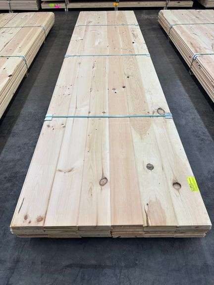 White Pine T&G WP4 Smooth Face Paneling 1"x8"x14'