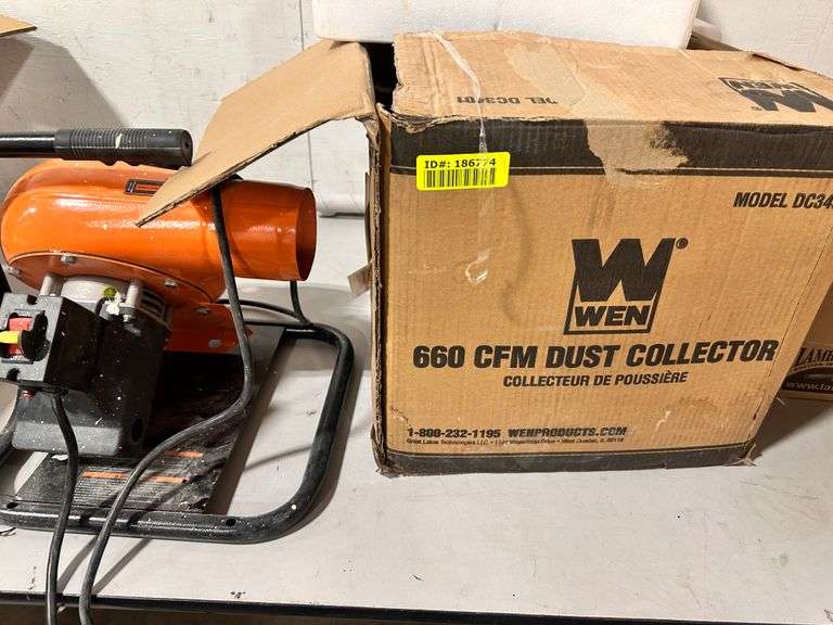 WEN 660 CFM Dust Collector