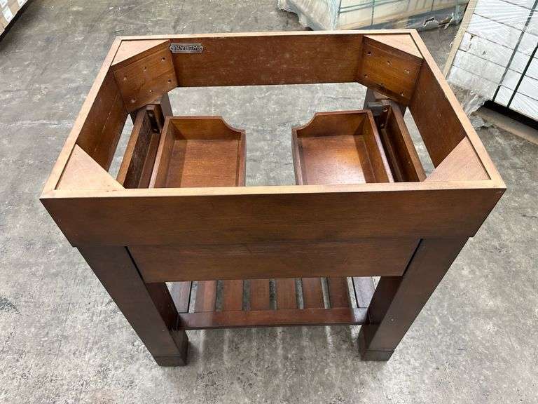 Dark Walnut, Indus 2, 30" Vanity