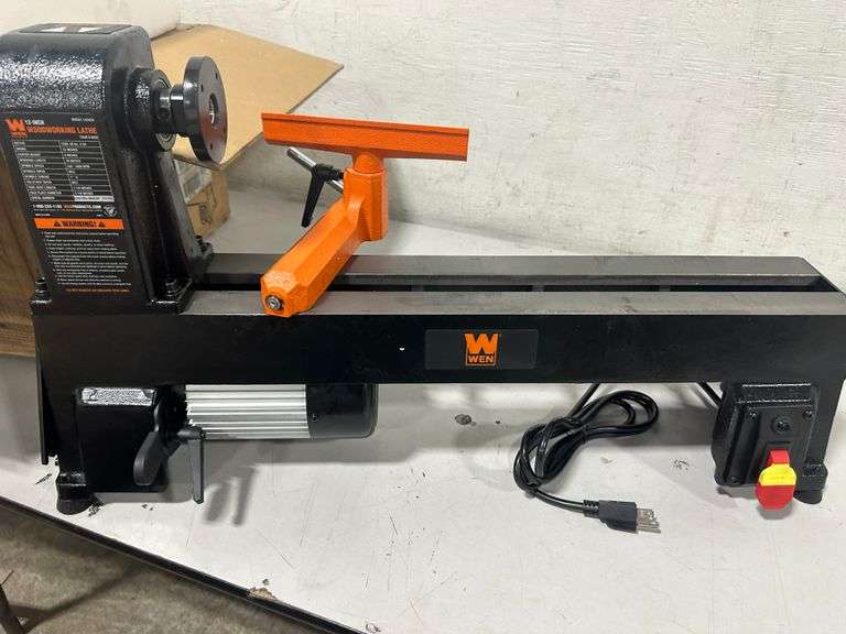 WEN 12-inch 5-Speed Woodworking Lathe ne