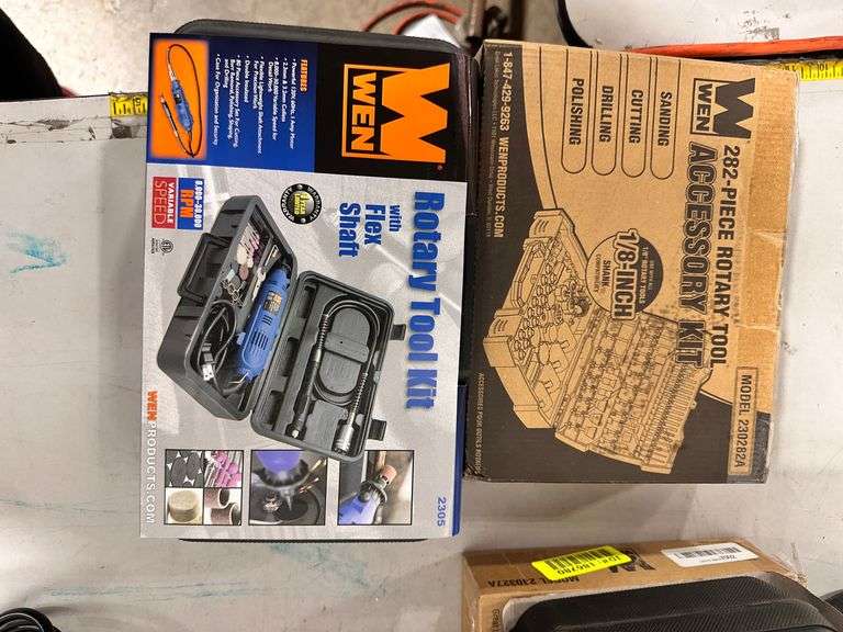 WEN Rotary tool kit and Accessory kit