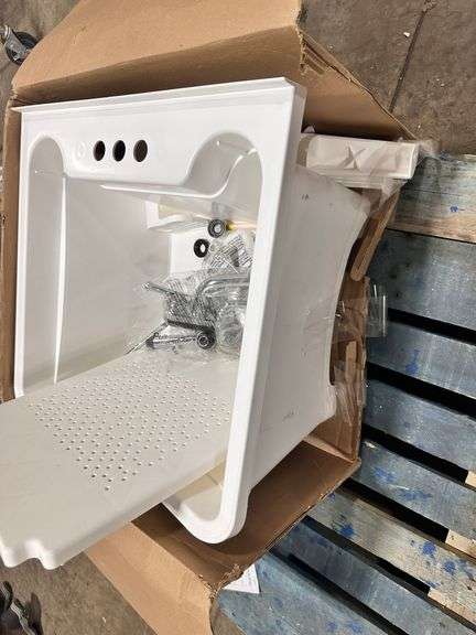 Glacier Bay Worker Center LaunDry Sink
