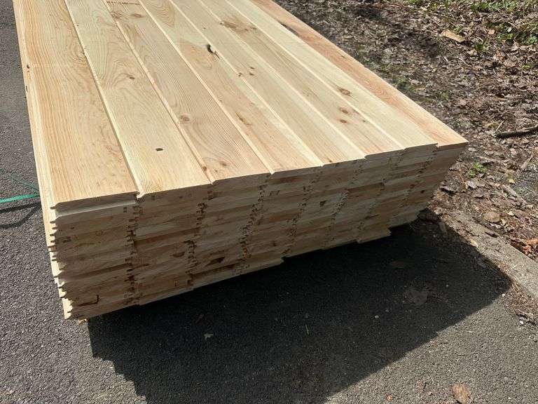 White Pine T&G Paneling 1"x6"x8'