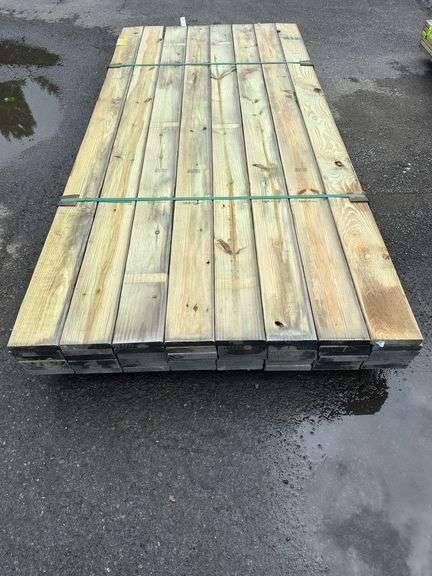 Pressure Treated Decking 5/4"x6"x8'