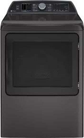 GE Profile 7.4 cu. ft. Smart Electric Dryer with Steam, Sanitize Cycle and Sensor Dry M#PTD70EBPT1DG