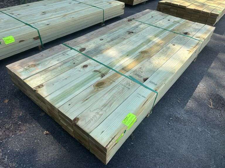 Pressure Treated Dimensional Lumber 2"x6"x8'